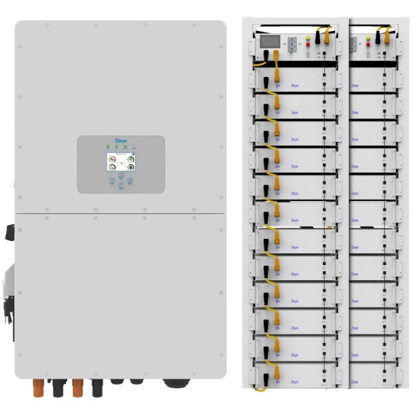 Фото - Система зберігання енергії Deye SUN-50K-SG01HP3-EU-BM4-2BOS-G12-122.88kW-LFP