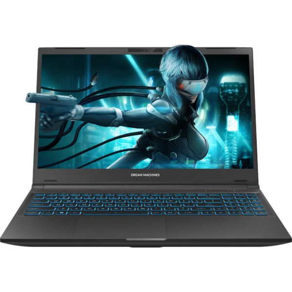 Фото - Ноутбук ігровий Dream Machines GM5PD5E (RG4050-15UA52) Black
