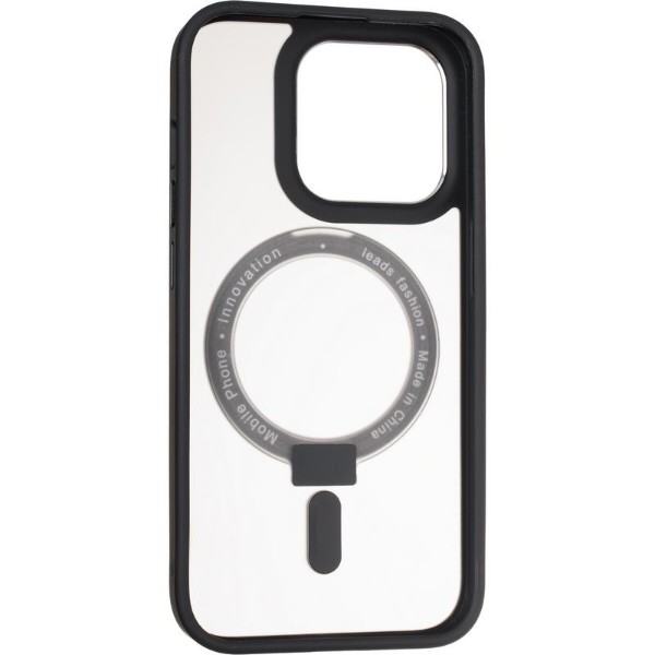 Фото - Чохол для смартфону Gelius Bumper Case MagSafe Stand for iPhone 15 Pro Black (94472)