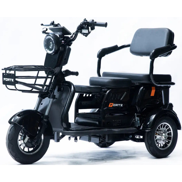 Фото - Трицикл Forte Family-P600 Black (+Акумулятор 12V20A/25А 5 шт.)