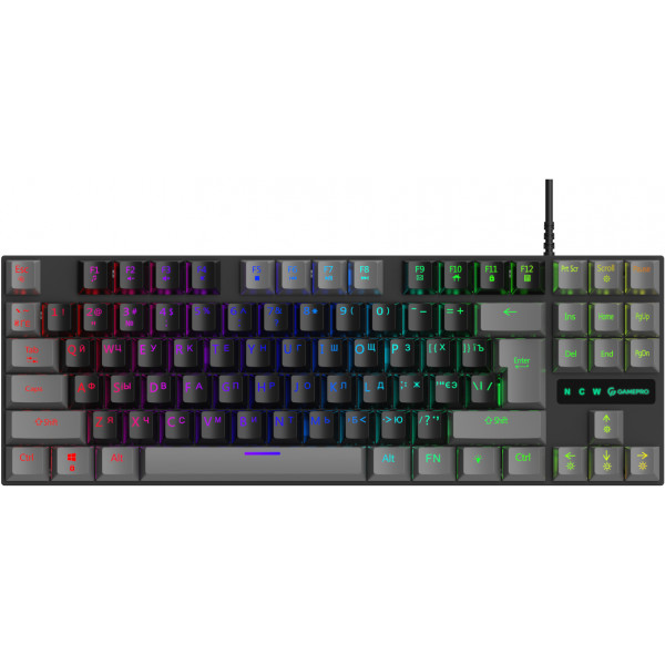 Фото - Клавіатура дротова ігрова GamePro LED USB (MK100R) Фото - Клавіатура дротова ігрова GamePro LED USB (MK100R)