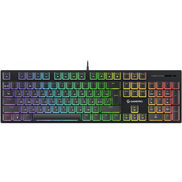 Фото - Клавіатура дротова ігрова GamePro MK85R Red