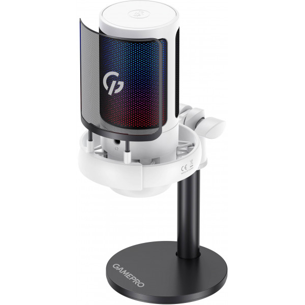 Фото - Микрофон для компьютера проводной GamePro UGM105W White