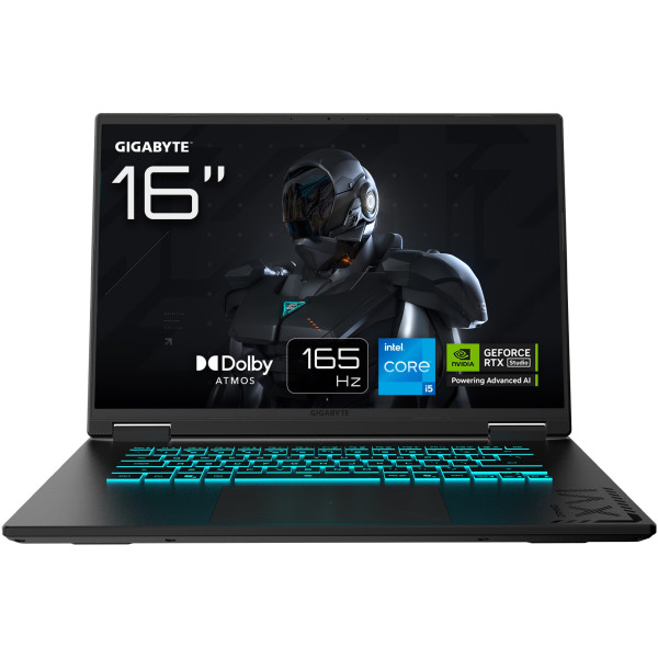 Фото - Ноутбук игровой Gigabyte Gaming A16 (CTHH3UA893SD) Black Steel