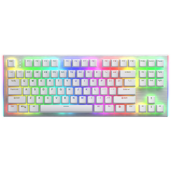 Фото - Клавиатура проводная игровая Hator Gravity X TKL orange (HTK551) White Фото - Клавиатура проводная игровая Hator Gravity X TKL orange (HTK551) White