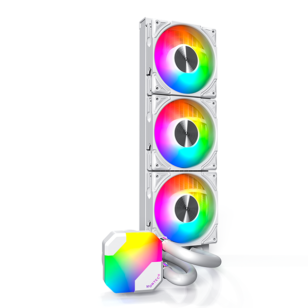 Фото - Водяна система охолодження Montech HYPERFLOW ARGB 360 (W)