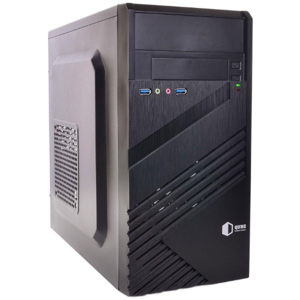 Фото - Системный блок QUBE QB i3 14100 B5 821Win (i314100B5821Win)