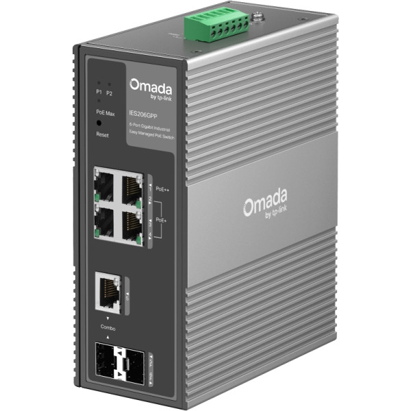 Фото - Коммутатор локальної мережі (Switch) TP-Link IES206GPP Фото - Коммутатор локальної мережі (Switch) TP-Link IES206GPP