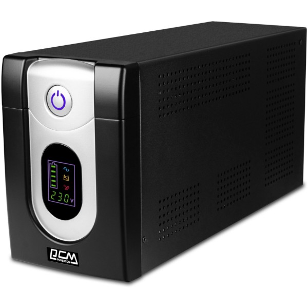 Фото - Джерело безперебійного живлення Powercom IMD-2000AP LCD