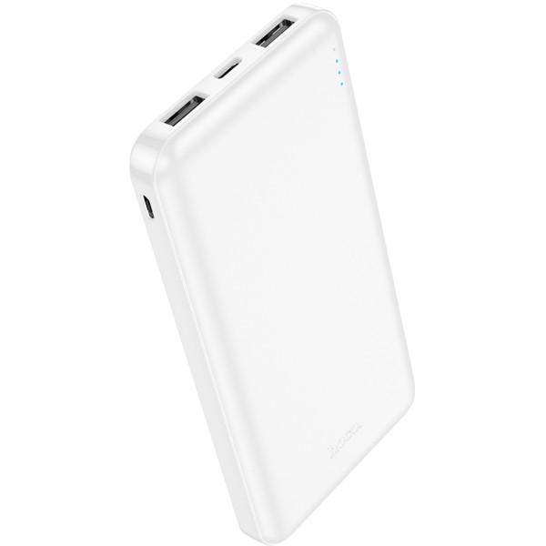Фото - Батарея мобільна HOCO J100 10000mAh White (6931474783578)