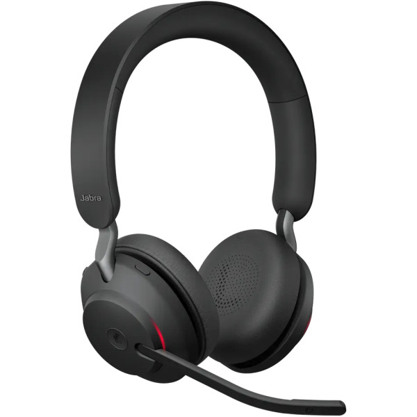 Фото - Гарнітура бездротова Jabra Evolve2 65 Link380c MS Stereo Stand Black (26599-999-889) Фото - Гарнітура бездротова Jabra Evolve2 65 Link380c MS Stereo Stand Black (26599-999-889)