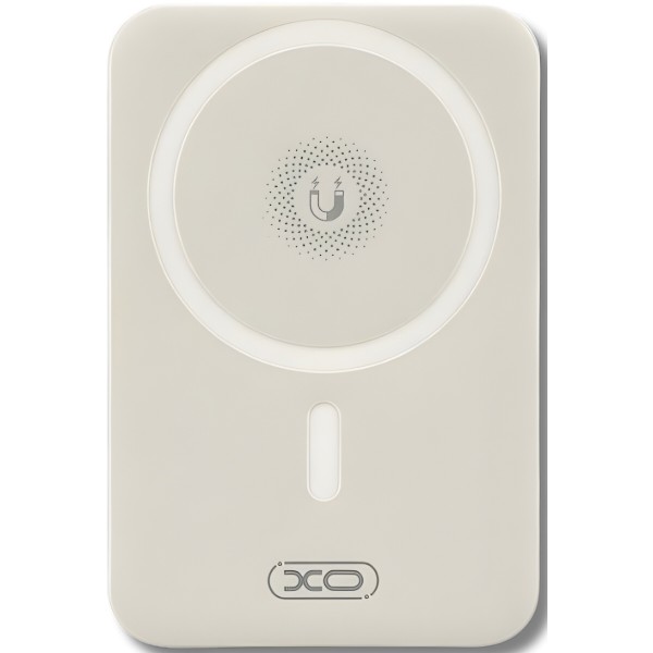 Фото - Батарея мобильная XO PR231 Magnetic MagSafe 15W + PD20W 10000 mAh White