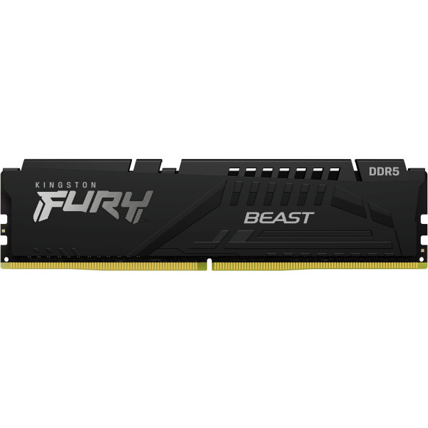 Фото - Память DDR Kingston 32GB 6000MT/s DDR5 CL36 DIMM FURY Beast Black (KF560C36BBE2-32)