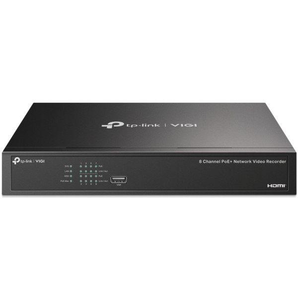 Фото - Відеореєстратор IP TP-Link VIGI NVR1008H-8MP