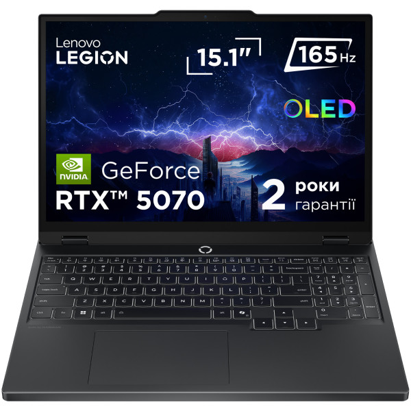 Фото - Ноутбук игровой Lenovo Legion 5 15IRX10 (83LY00F1RA) Eclipse Black
