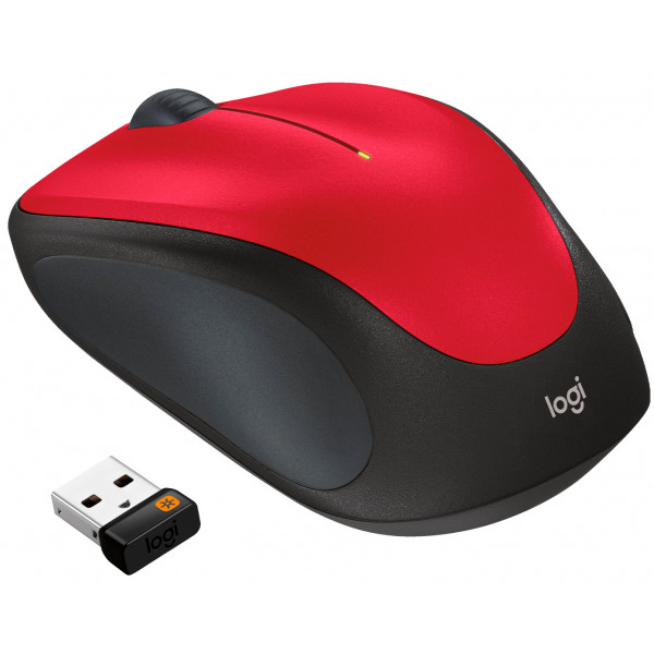 Фото - Миша бездротова Logitech M235 WL Red (910-002496) Фото - Миша бездротова Logitech M235 WL Red (910-002496)
