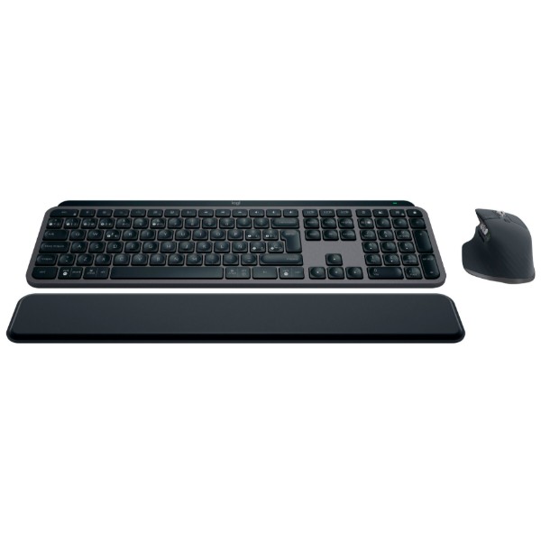 Фото - Клавіатура + миша бездротова Logitech MX Keys S Wireless Combo Graphite (920-011614)