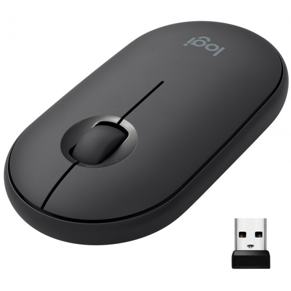 Фото - Мышь беспроводная Logitech Pebble M350 USB Black (910-005718) Фото - Мышь беспроводная Logitech Pebble M350 USB Black (910-005718)