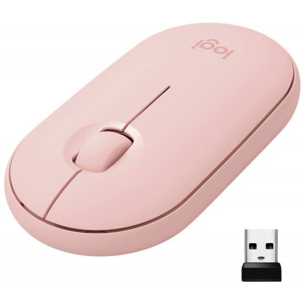 Фото - Мышь беспроводная Logitech Pebble M350 USB Pink (910-005717) Фото - Мышь беспроводная Logitech Pebble M350 USB Pink (910-005717)