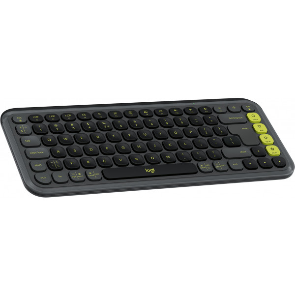 Фото - Уцінка - Клавіатура бездротова Logitech POP Icon Keys Graphite UKR (920-013157)