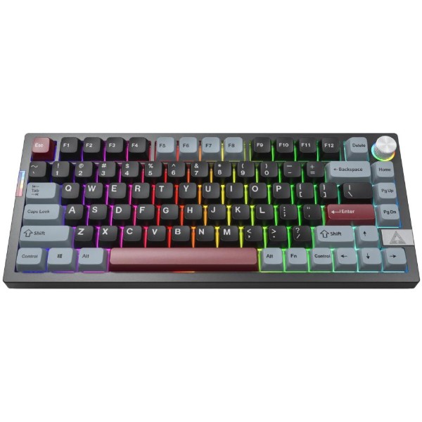 Фото - Клавіатура бездротова ігрова Montech MKey PRO75% WRL Darkness (MKPRO75DY)