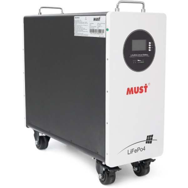 Фото - Батарея для сонячного інвертора Must LiFePO4 LP21-48300 51.2V 300Ah 15,36KWh