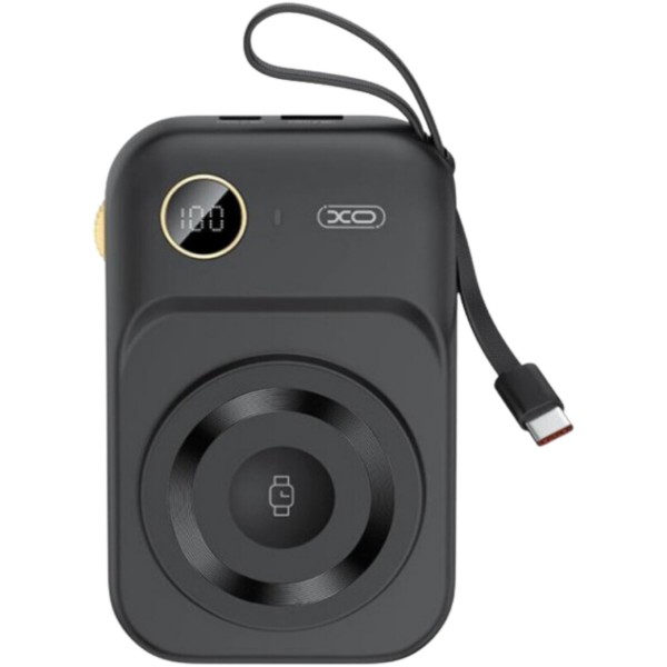 Фото - Батарея мобильная XO PR270 Magnetic MagSafe 15W 3-in-1+PD20W/QC22.5W 10000 mAh Black