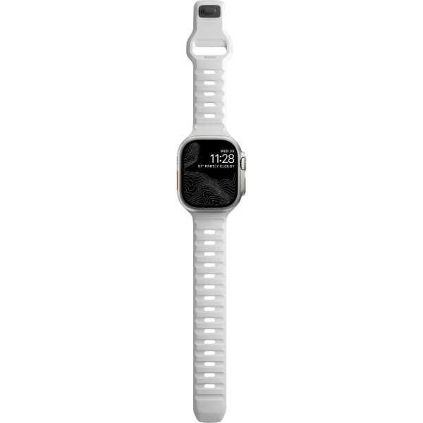 Фото - Ремінець для смарт-годинника Nomad Sport Band White 46mm/49mm (NM01111085)