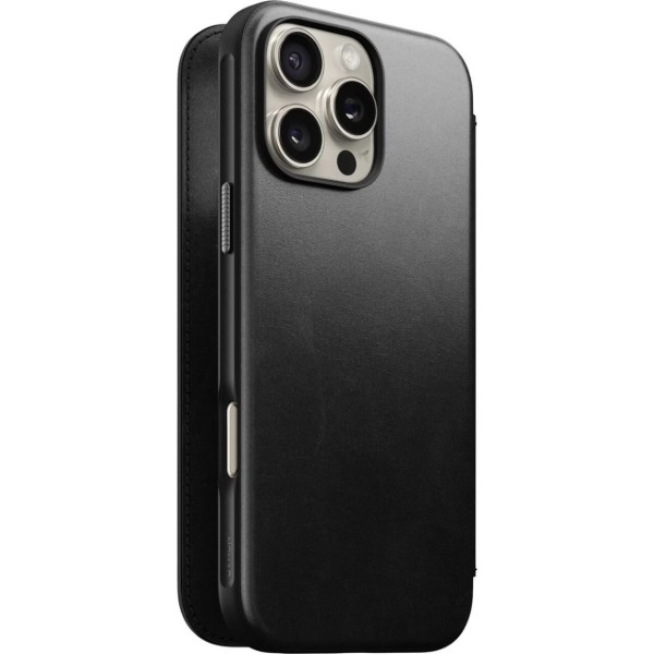 Фото - Чохол для смартфону Nomad Modern Leather Folio Back Horween for iPhone 16 Pro Max (NM01672685)
