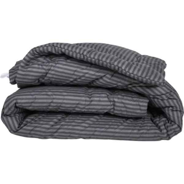 Фото - Ковдра дитяча демісезонна MirSon антиалергенна №149 Сolor Fun Line 17-0611 Stripe Black Thinsulate 110х140 + нав 2 шт. (2200010850710)