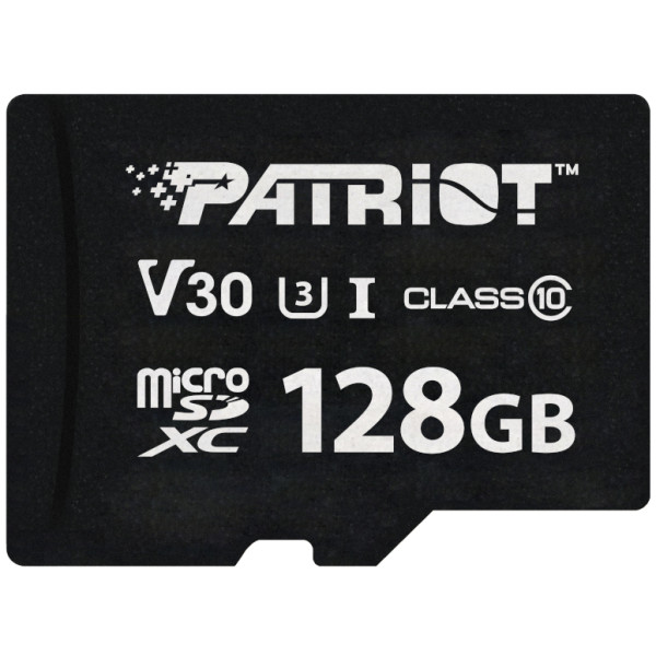 Фото - Карта пам'яті Patriot VX Series 128GB Micro SDXC V 30 Class 10 Memory Card - UHS-I U3 4K UHD Memory C (PSF128GVX31MCX)