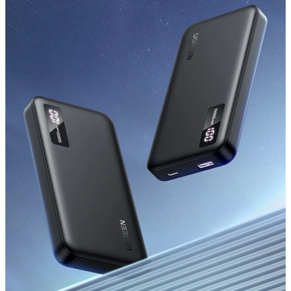 Фото - Батарея мобільна UGREEN PB311 10000mAh 20W Two-way FC Black