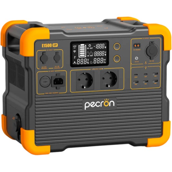Фото - Зарядна станція універсальна Pecron 1536Wh/AC 2200W/100W (E1500LFP)