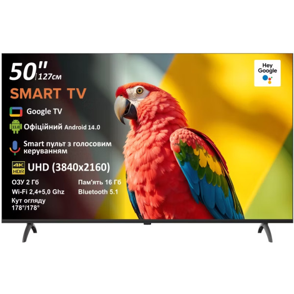 Фото - Телевизор Prime Technics 50U16SG14FR