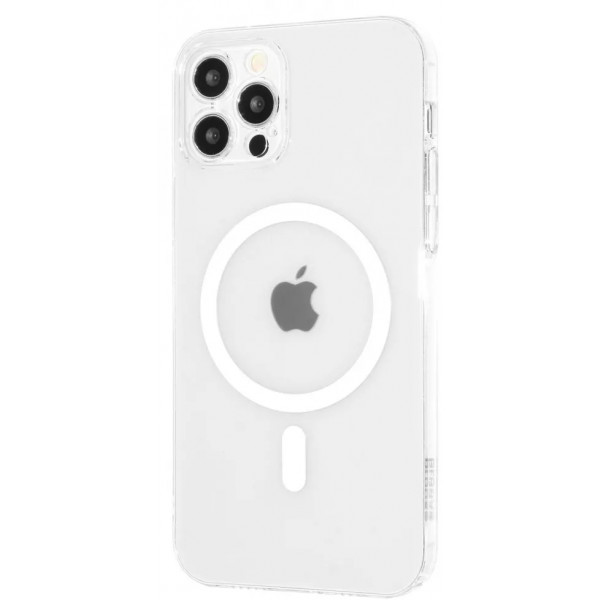 Фото - Чехол для смартфона Crystal Case with Magnetic Ring iPhone 12 Pro Max Transparent (PCCCIP12PM01)