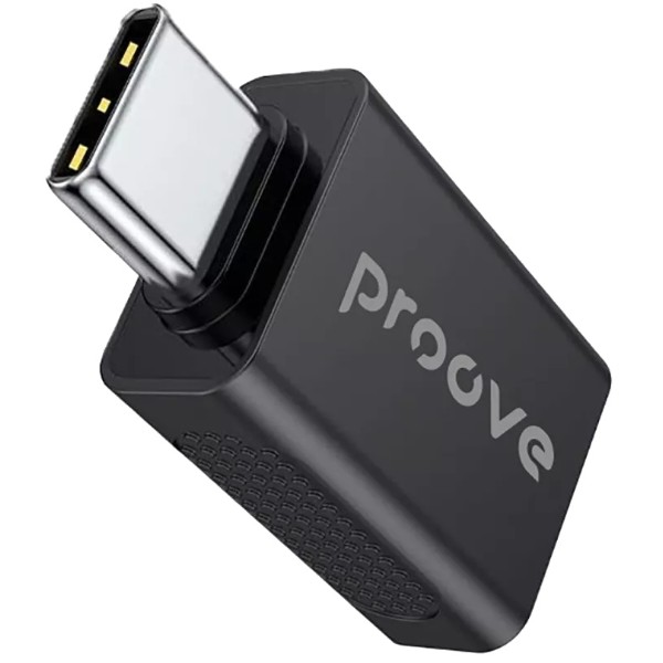 Фото - Переходник Proove Extension USB to Type-C Black (477960001)