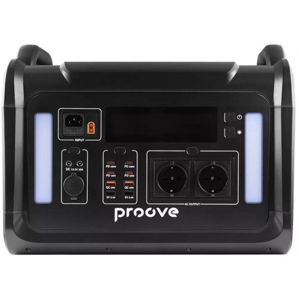 Фото - Зарядна станція універсальна Proove PowerHome K2400 Black (2160Wh, 2400W)