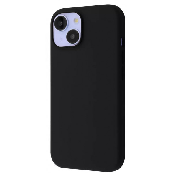 Фото - Чехол для смартфона Silicone Case with Magnetic Ring iPhone 15 Black (PCSMIP150002)