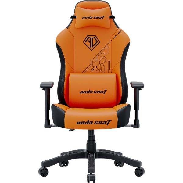 Фото - Крісло для геймерів Anda Seat Phantom 3 Tiger edition Orange PVC Size L (AD18Y-14-OB-PV/C) Фото - Крісло для геймерів Anda Seat Phantom 3 Tiger edition Orange PVC Size L (AD18Y-14-OB-PV/C)