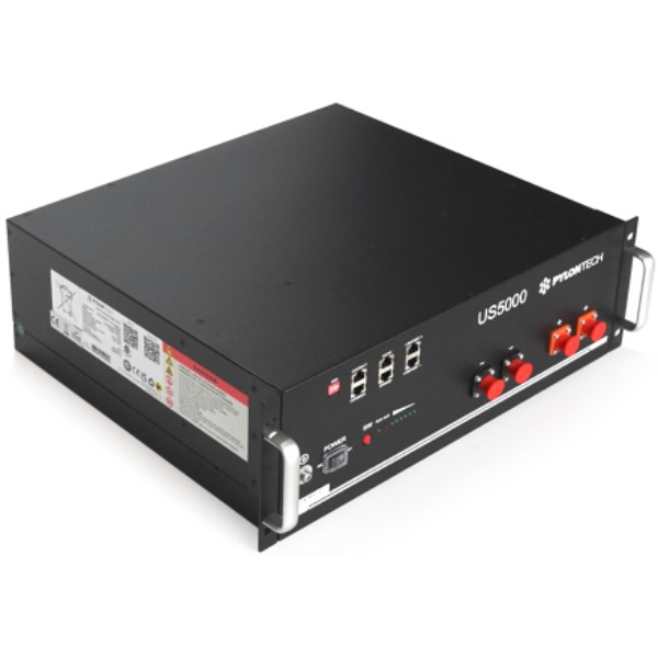 Фото - Батарея для солнечного инвертора Pylontech US5000 100AH/48V (без кабеля для инвертора)