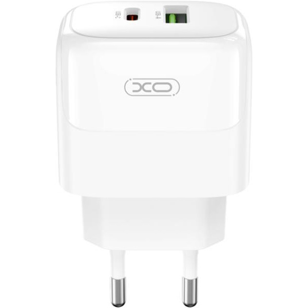 Фото - Мережевий зарядний пристрій XO PD20W/QC18W 1USB-A+1USB-C Fast Charging (XO-QC37)