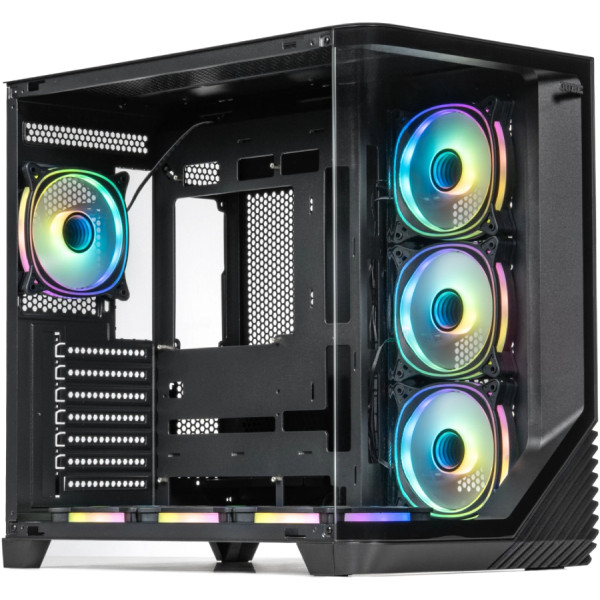 Фото - Корпус QUBE MIRAGE 7ARGB Black (MIRAGE_GBNU3)