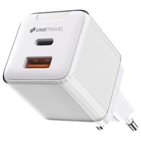 Фото - Сетевое зарядное устройство UMETRAVEL A9 C+U 45W GaN White Фото - Сетевое зарядное устройство UMETRAVEL A9 C+U 45W GaN White