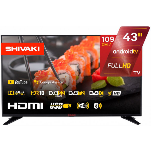 Фото - Телевізор Shivaki S43KF5500 Black