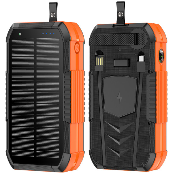 Фото - Батарея мобільна Aura NRG-40SE ARM SOLAR 40000 mAh Wireless Dynamo charging Orange (PBANRG40SEO)