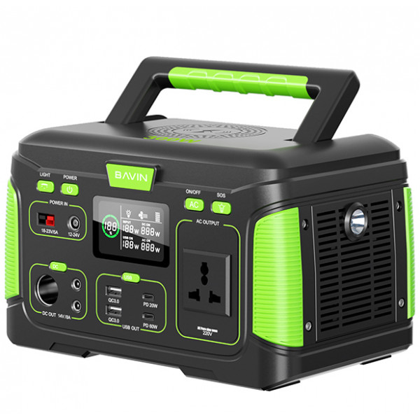 Фото - Зарядна станція універсальна Bavin BST-300 Black-Green