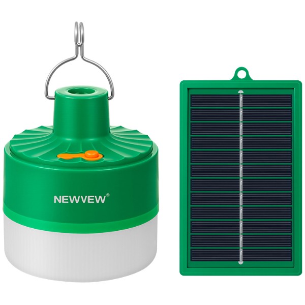 Фото - Набор фонарей NEWVEW Solar Panel 1W 1600mAh Green (NWVW-NV-T248-GN)