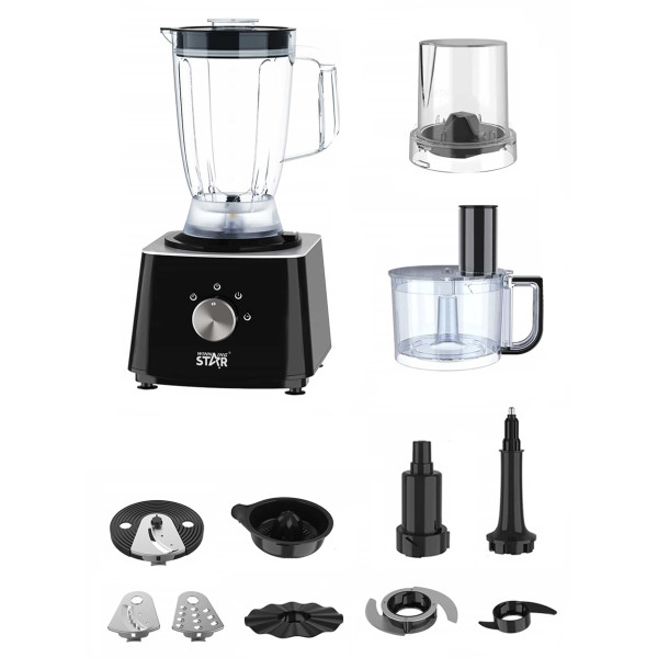 Фото - Кухонный комбайн WinningStar 10в1 ST-5583 600W 1.8L Black (WNNGS-ST-5583-BK)