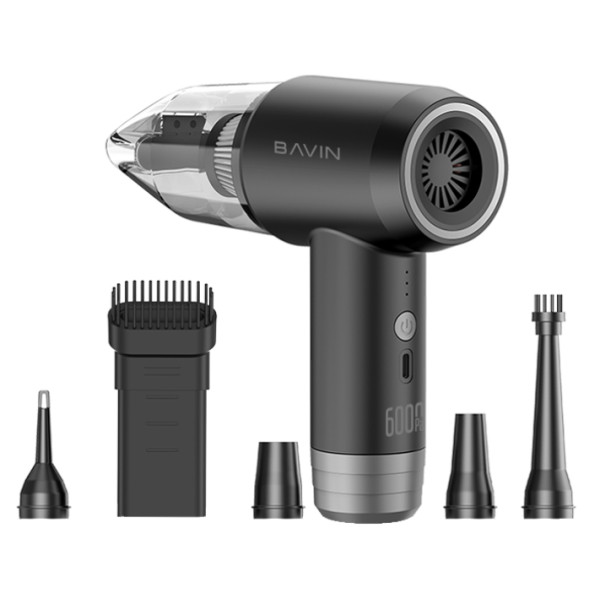 Фото - Пылесос ручной для автомобиля Bavin VC-01 6000Pa 2000 mAh Black (Z-VC01 BK)