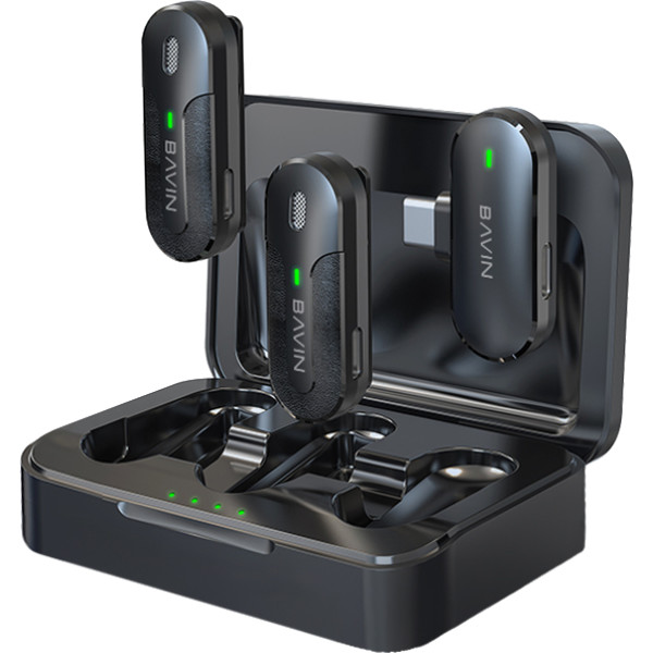 Фото - Мікрофон для смартфона Bavin MP-102 Type-C Black (MP-102 BK)